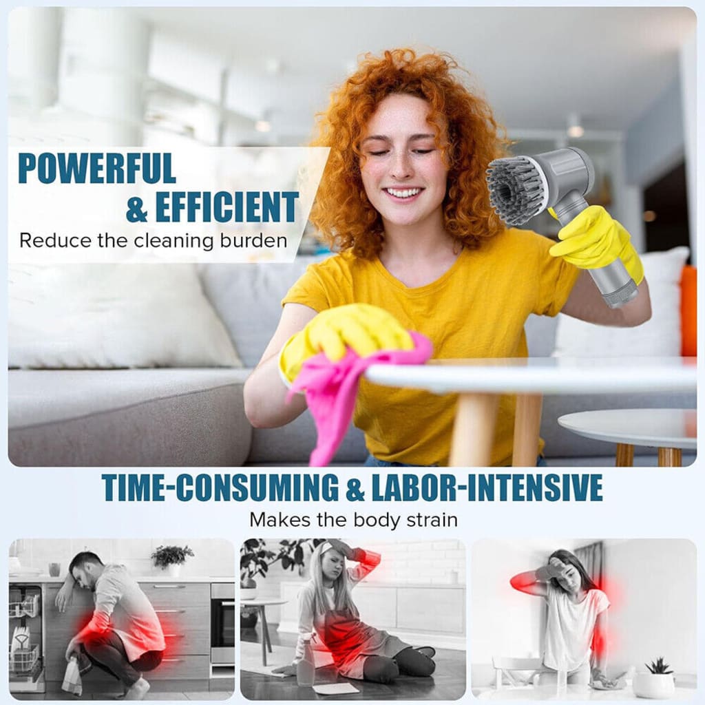 Whirl™ Cordless Electric Spin Scrubber