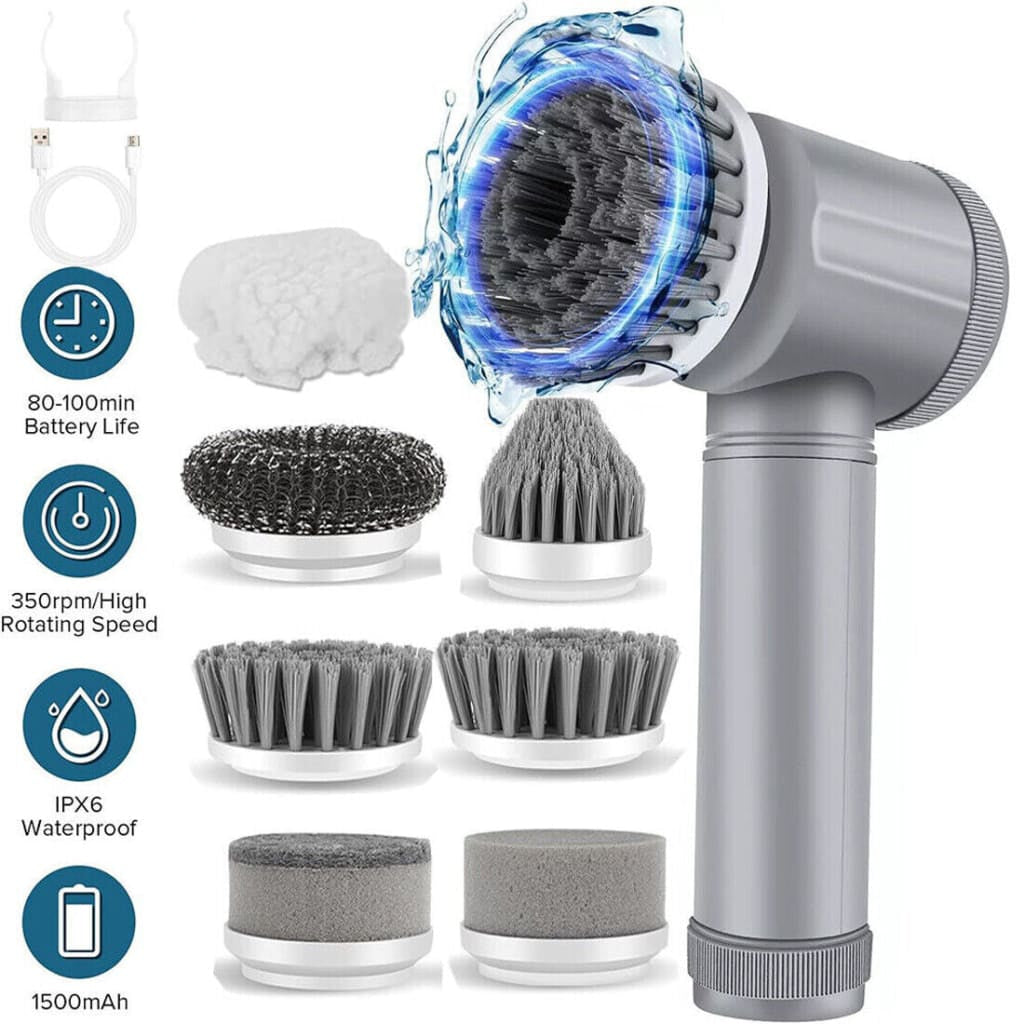 Whirl™ Cordless Electric Spin Scrubber